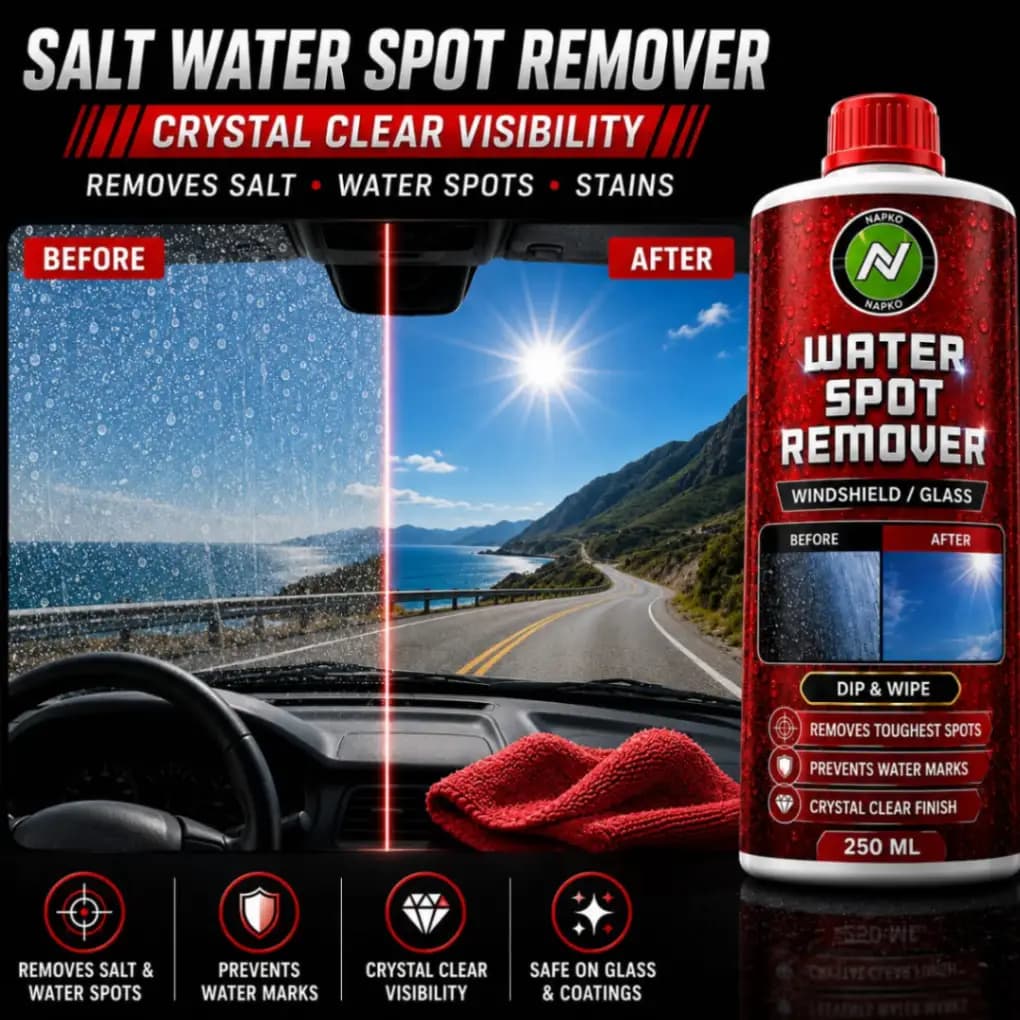 Water Spot Remover for Car Glass & Paint - NAPKO - image 4