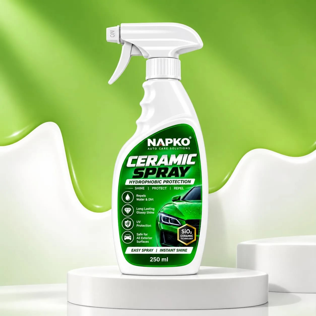 NAPKO Ceramic Spray for Cars - 250 ml