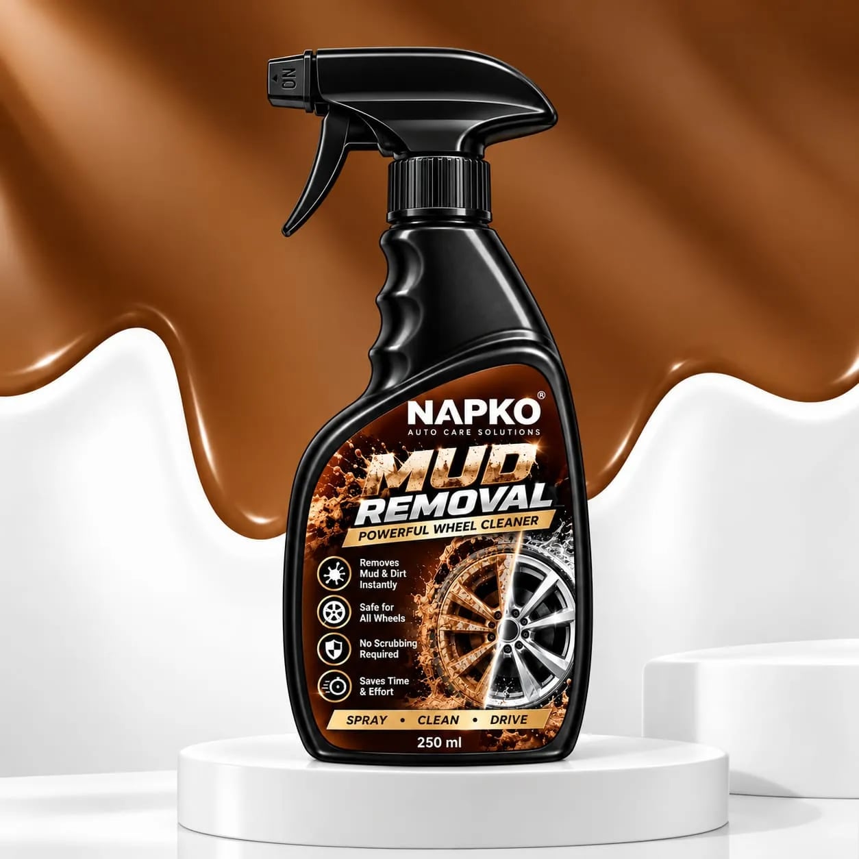 NAPKO Car Mud Remover - 250 ml