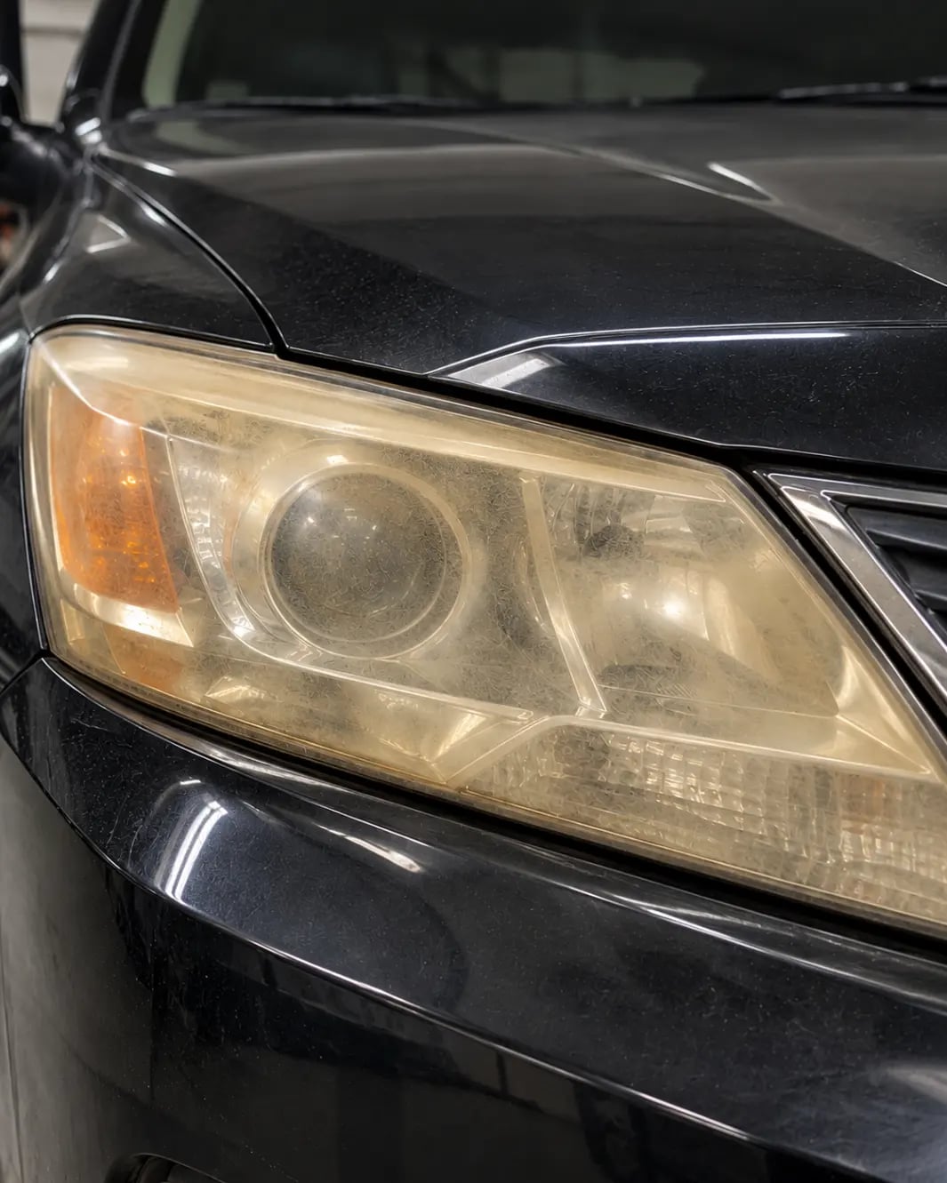 Headlight Restoration, Before