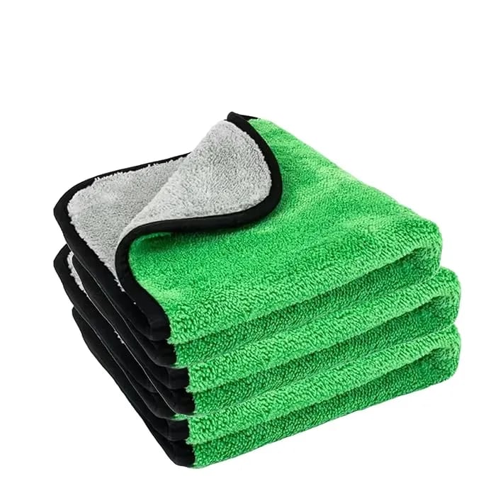 NAPKO 800 GSM Microfiber Cloth - Dual-Sided Car Cleaning Towel - image 3