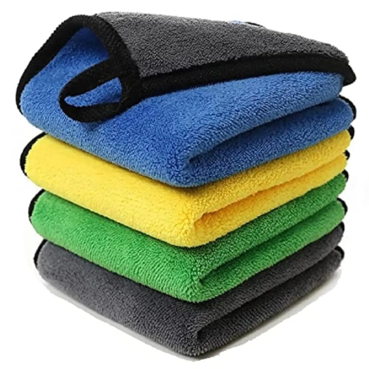 NAPKO 800 GSM Microfiber Cloth - Dual-Sided Car Cleaning Towel - image 2