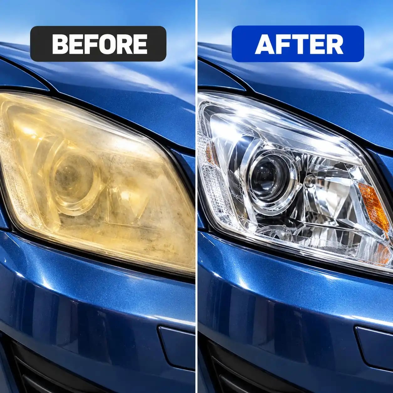 NAPKO Headlight Restoration Kit - 150g Polish with 380 GSM Microfiber Cloth - image 4