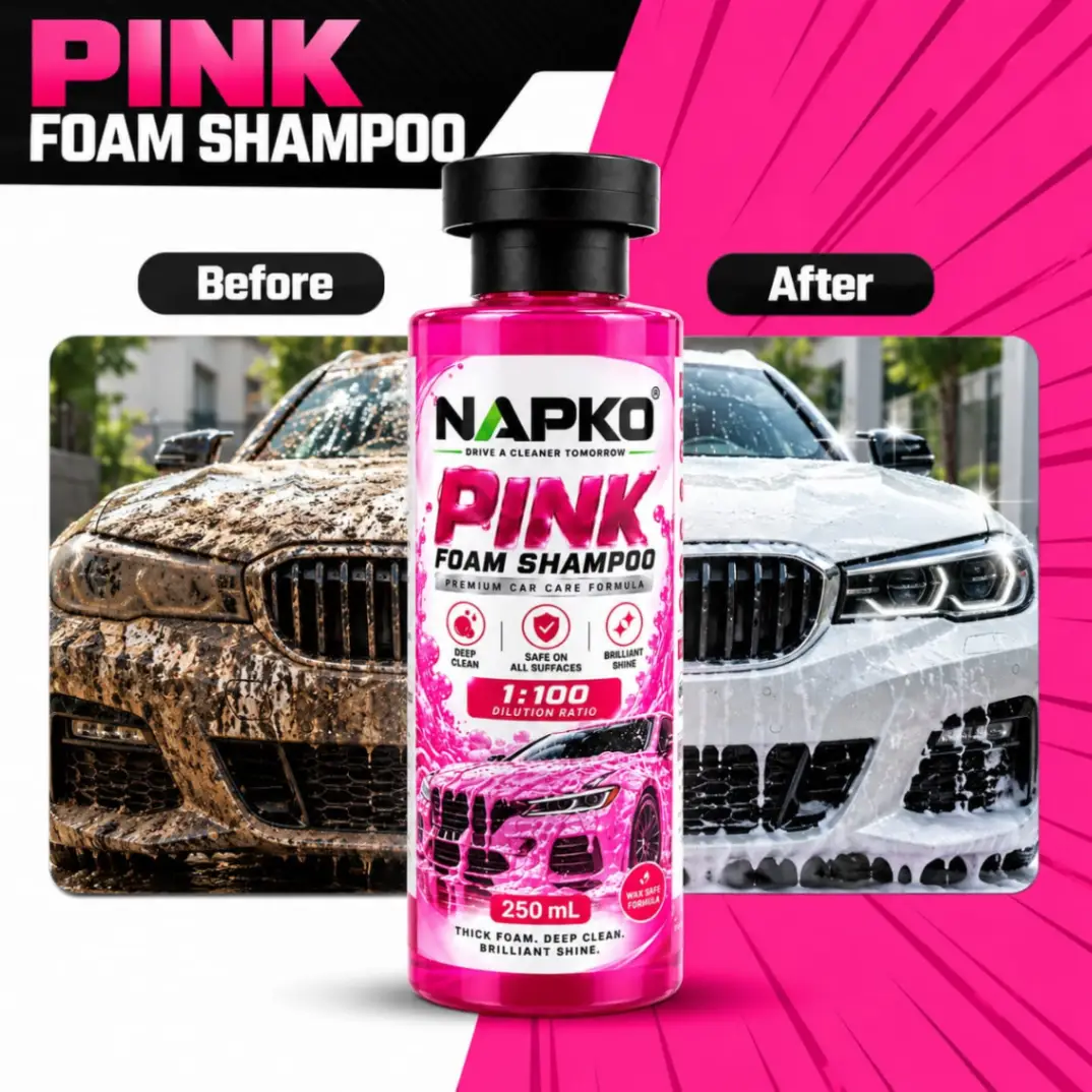 FOAM SHAMPOO PINK 250 ML