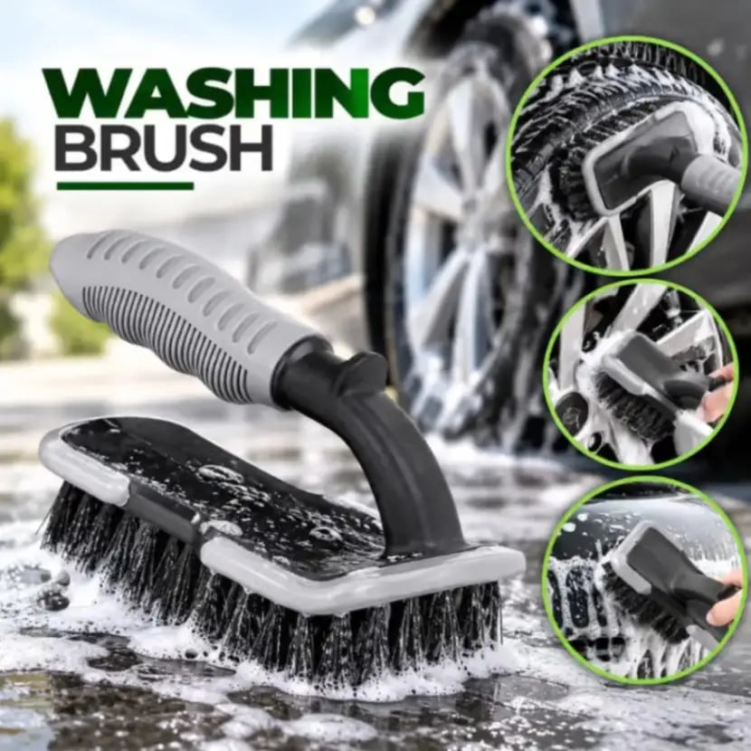 NAPKO Car U-Type Tyre Cleaning Brush