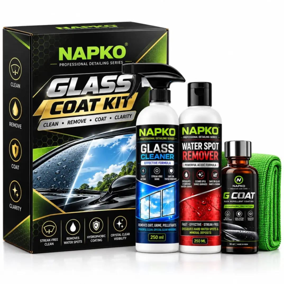 NAPKO Car Windshiled Glass Coating Kit